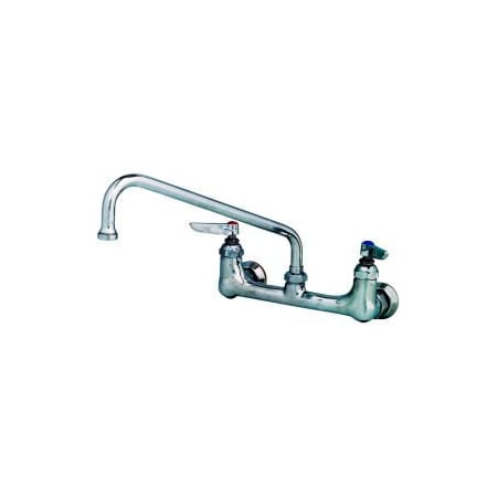 T&S Brass T&S Brass B-0231-EE B-0231-EE Widespread Faucet W/ 12" Swing Nozzle B-0231-EE